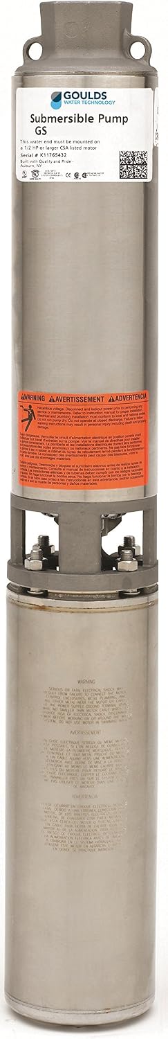 Goulds 25GS15 25GPM Submersible Water Well Pump End 1.5HP needed