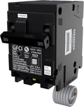Q220GF Ground Fault Circuit Interrupter, 20 Amp, 2-Pole GFCI Circuit Breaker Replaces QF220A