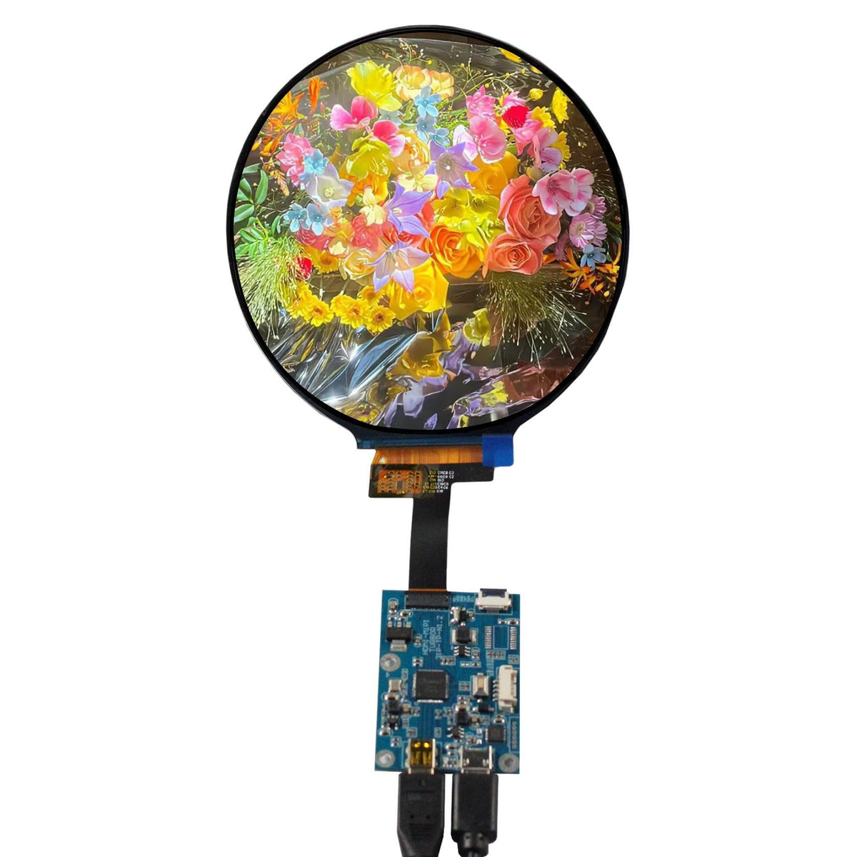 FanyiTek 4.0 Inch Round Display 720Px720,Circular IPS LCD Screen