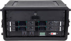 Crossrock 2U Rack Drawer for 11" Rack Case, 9.4" Depth Lockable Rackmount Drawer with 2 Keys, Steel Rack Storage Drawer for DJ, AV and Studio Equipment (CRA980U-DR-24)