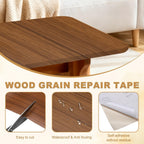Wood Grain Repair Tape 2" x33ft Self-Adhesive Repair Patch