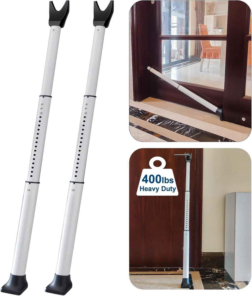 Door Security Bar, Door Stoppers Security bar,Heavy Duty Door Lock Security Door Jammer Door Stopper for Apartment
