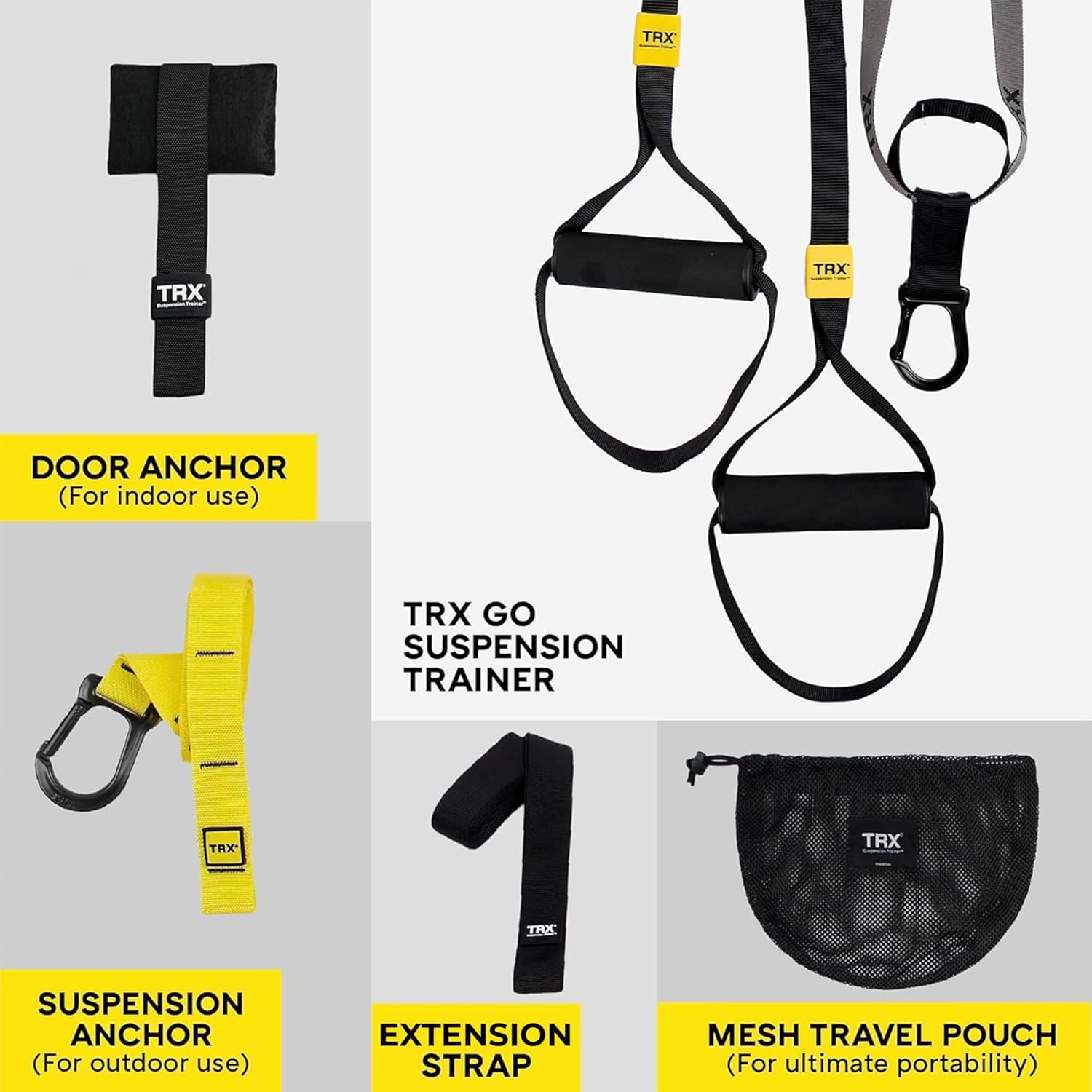 GO Suspension Trainer, At Home, Portable Gym Workout
