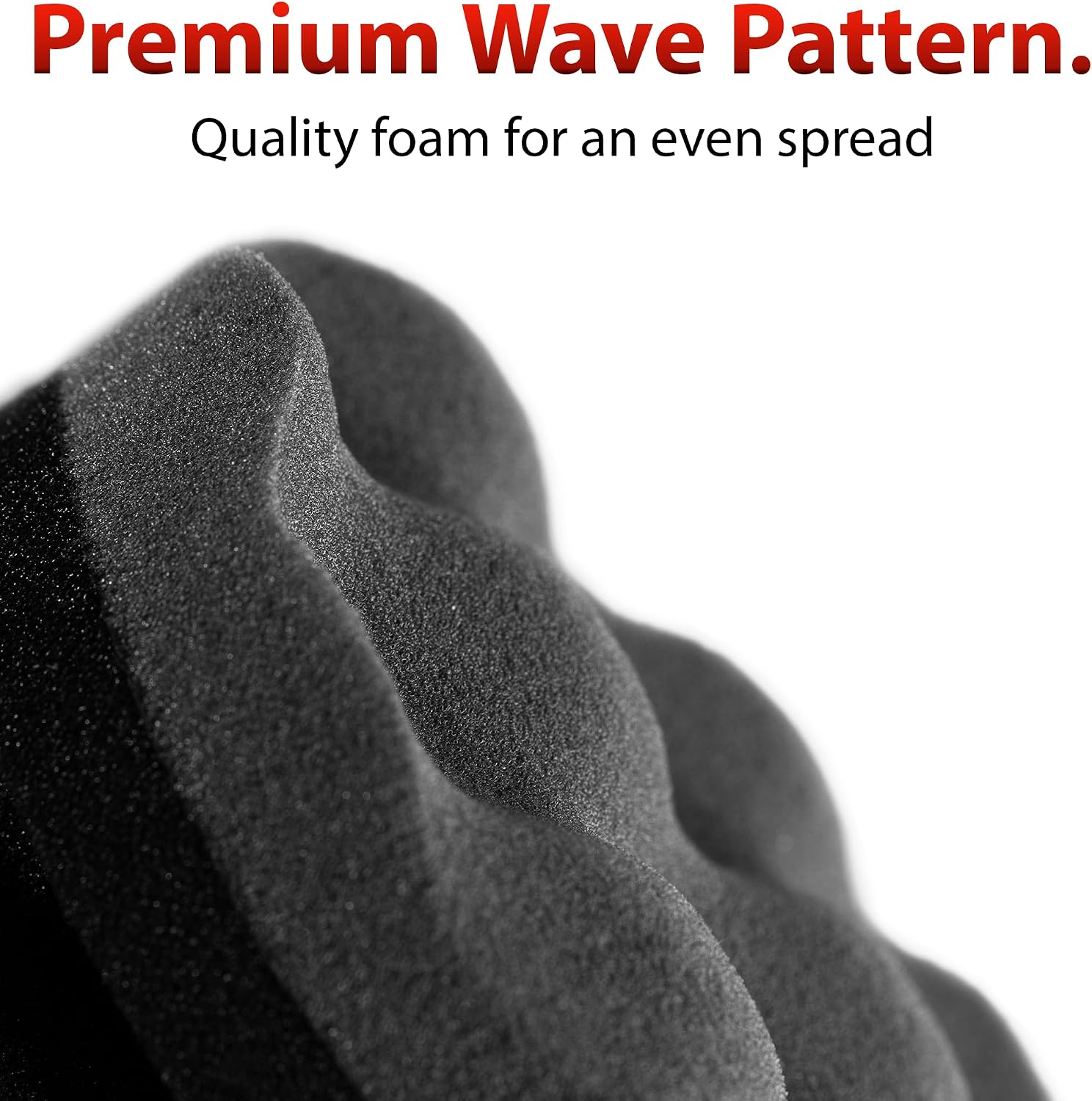 Pro Tire Hex Grip Applicator (3 Pack) - Tire Shine Car Detailing Foam Sponge Tool|Car Cleaning Supplies After Car