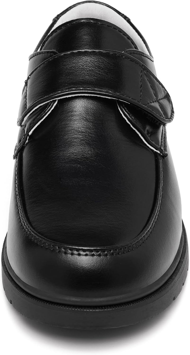 Boy's Oxford Dress Shoes School Uniform Shoes Black
