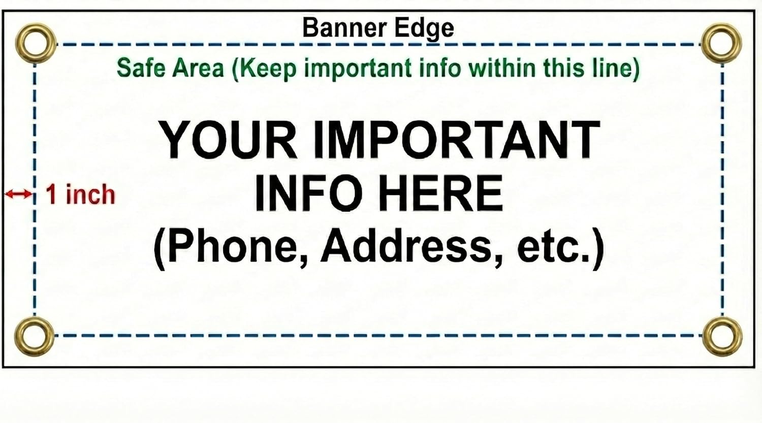 Custom Vinyl Banner, Full-Color Personalized Design, Durable Indoor/Outdoor Sign, Super Fast 24H Printing, Business