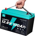 12V 100Ah LiFePO4 Battery Deep Cycle Lithium Battery | Deep Cycle Group 31 Lithium Battery 1280Wh/120A BMS/15000+