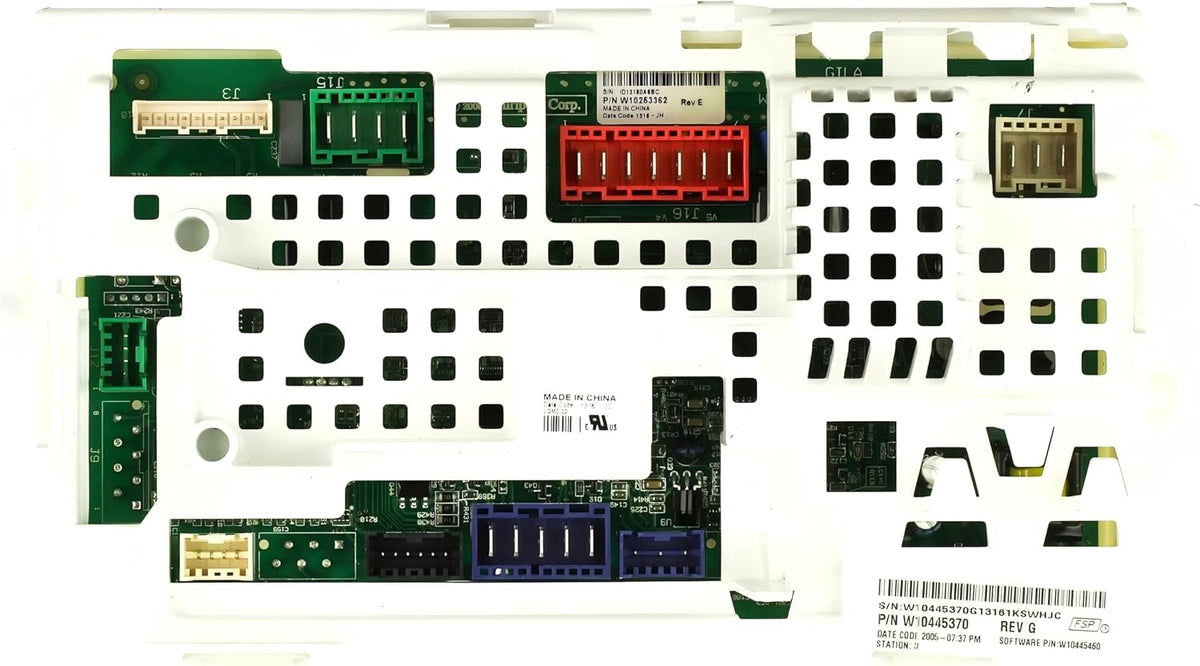 W10445370 for Whirlpool Washer Control Board WTW4910XQ1 WTW4910XQ3