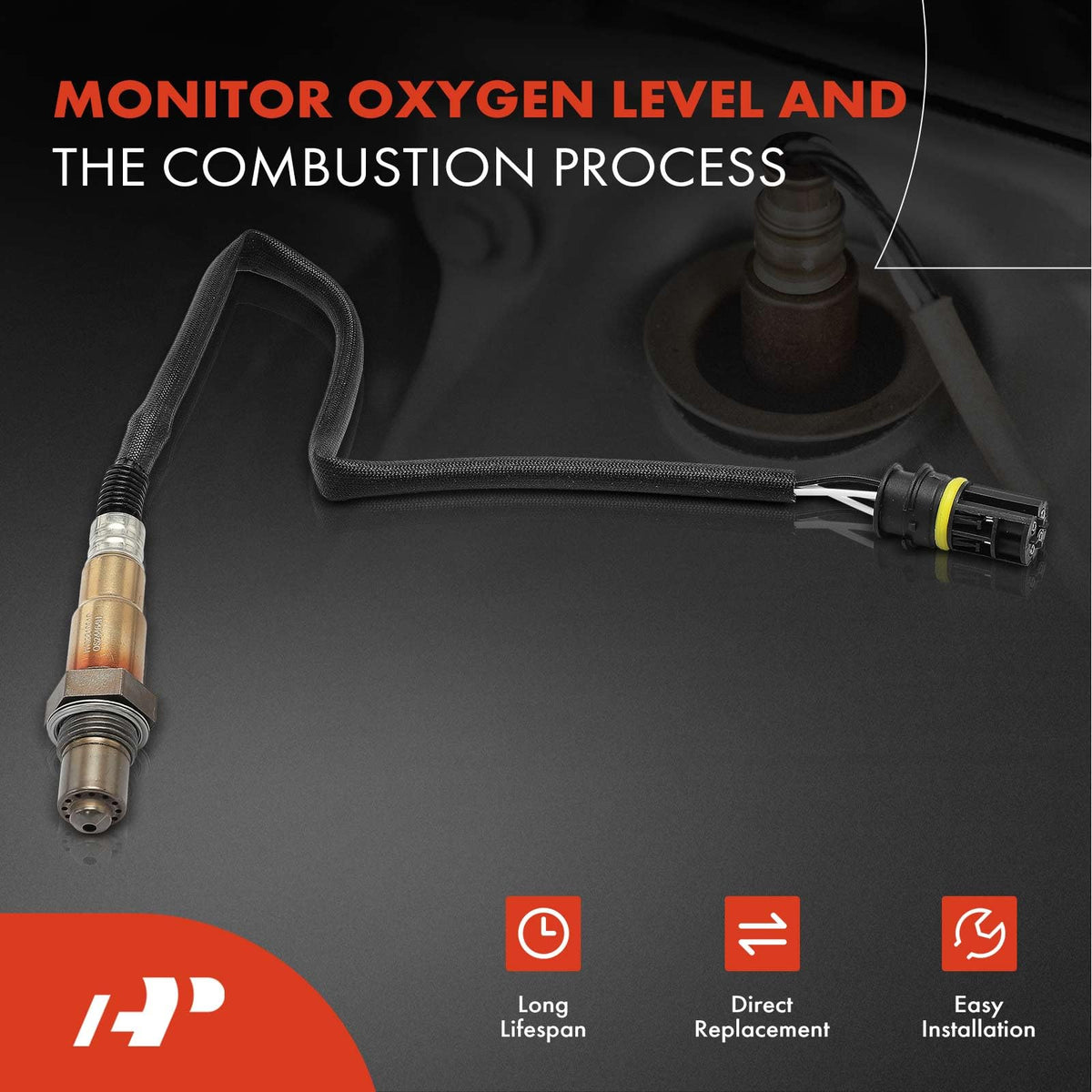A-Premium Downstream O2 Oxygen Sensor Compatible with BMW