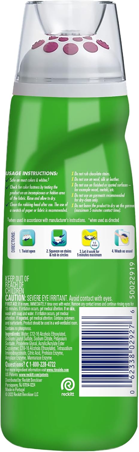 Max Gel Stain Stick, Laundry Stain Remover, 6.7 oz