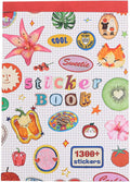 Girl's Korean Sticker Book, Food and Daily Life Theme - 1300+ Cute Dream Style Foodie Stickers