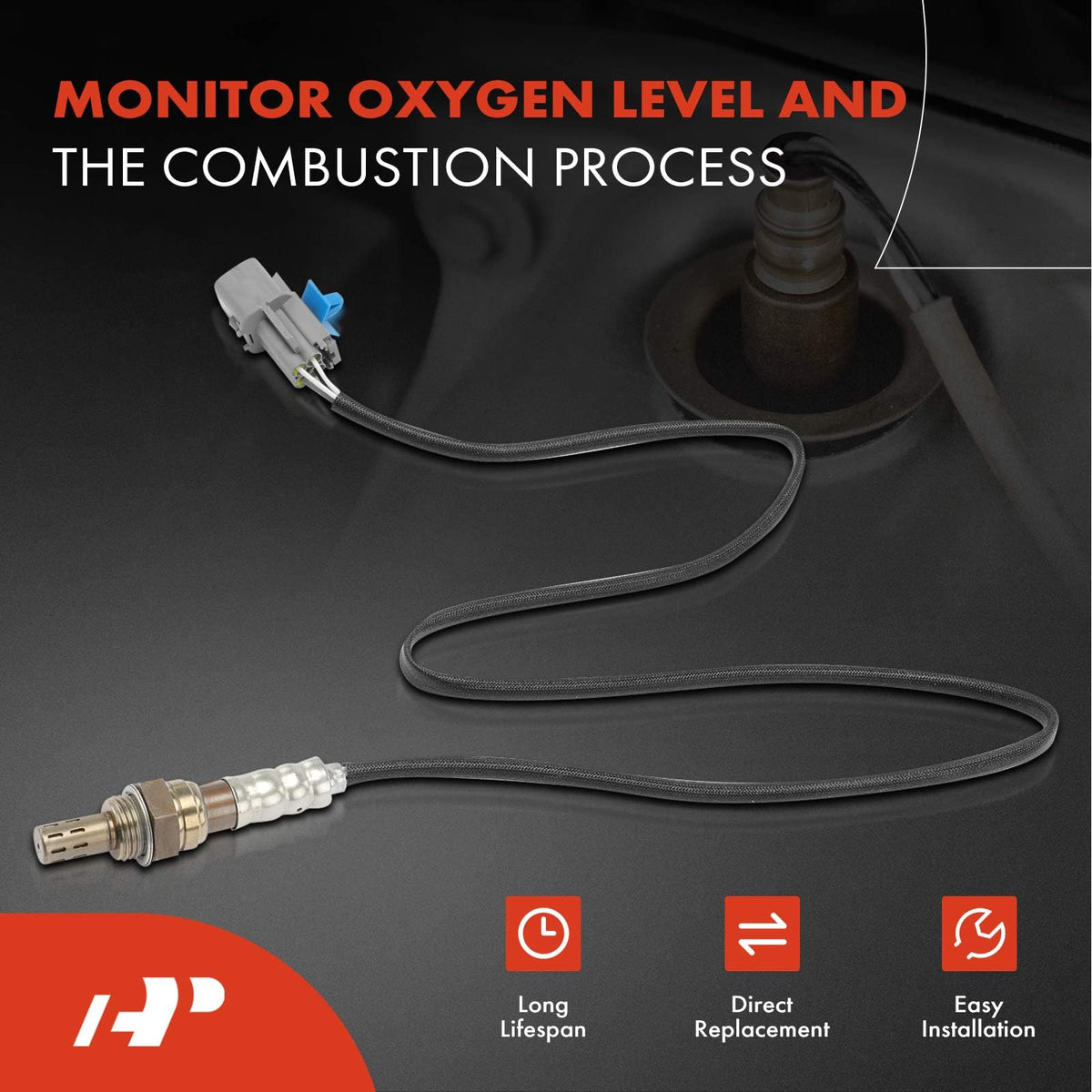 A-Premium O2 Oxygen Sensor, Compatible with Mitsubishi