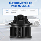SYKRSS Front HVAC Blower Motor 700154 Compatible with Jeep