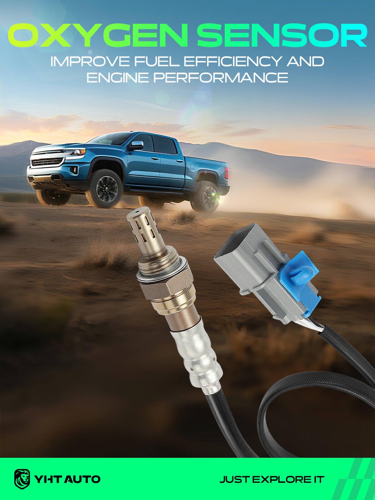 YHTAUTO Upstream O2 Oxygen Sensor for Mitsubishi