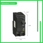 Square D by Schneider Electric Square D - QO290CP QO 90-Amp Two-Pole Circuit Breaker