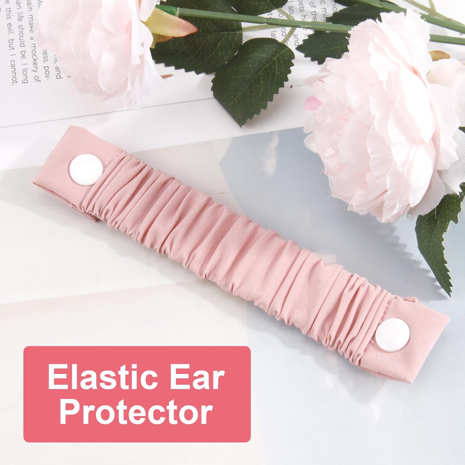 Nasal Cannula Strap Ear Protector for Oxygen Tubing,Elastic Cannula Holder