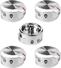 5Pcs Upgraded Stove Control Knobs Replace for W11030413 W11027434 W10786063