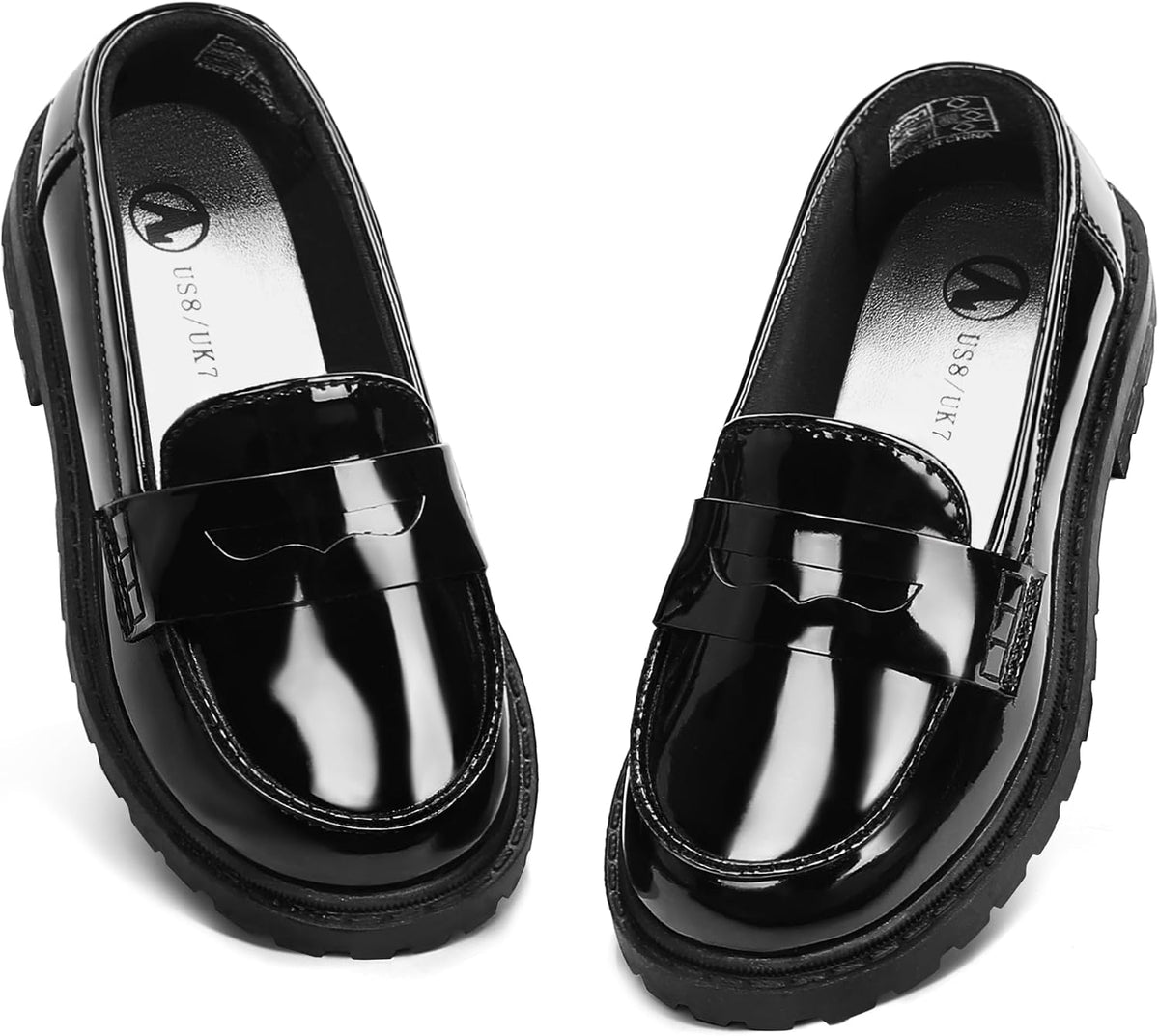 Toddler Girls Penny Loafers School Uniform Shoes