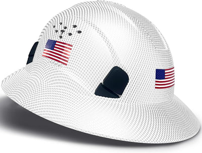 Full Brim Hard Hats Construction Hardhats Safety Helmet Vented Adjustable Lightweight Sunshade Work Caps Industrial