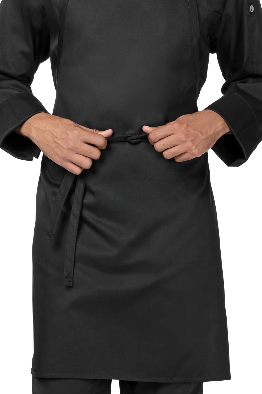 Unisex Sustainable Bib Apron, One Size