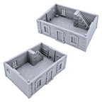 French Townhouse - RPG Terrain - Scenery for 28mm Tabletop Miniatures