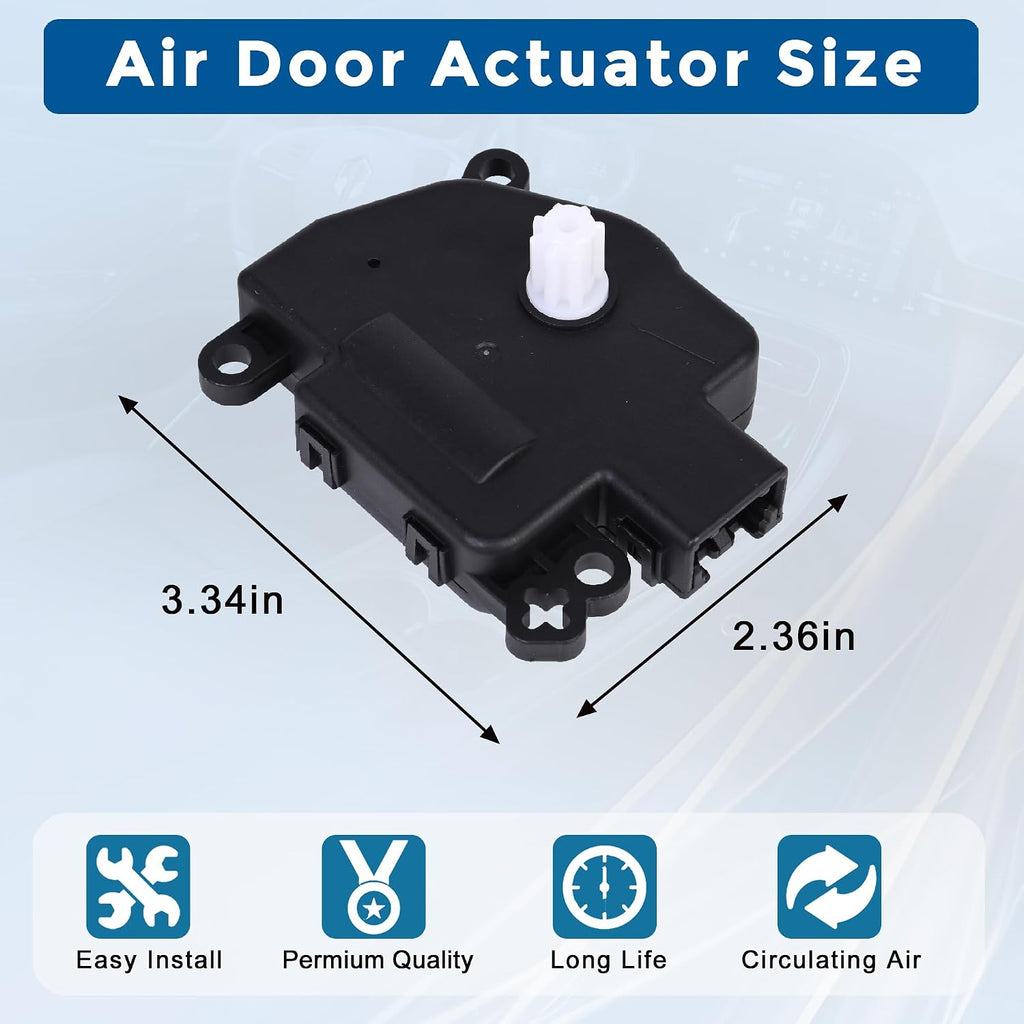 604-241 Blend Door Actuator HVAC Actuator Compatible with Ford F-150 Expedition Escape C-Max Lincoln Navigator Mark Mercury Mariner Mazda Tribute Replaces 8L8Z19E616C 7L1Z19E616F Main - Mode