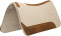 Wool Blend Felt Western Saddle Pad for Horses, 30" x 30"