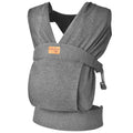 Baby Wrap Carrier for Newborn to Toddler (Grey) | Kangaroo Baby Easy Wearing Wrap, Adjustable Soft Baby Holder Front