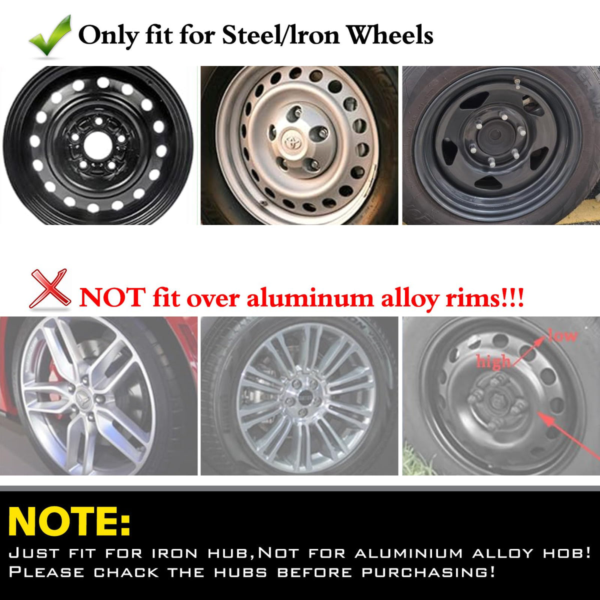 13 Inches Wheel Rim Cover Hubcaps, Hubcap Wheel Cover Replacement