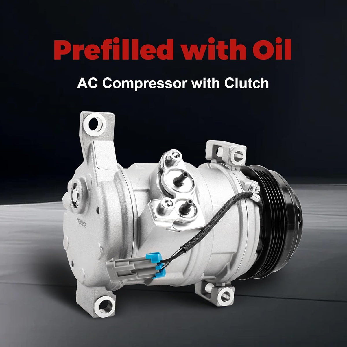 AC Compressor Fits for 2001-2013 Silverado 1500, 2001-2013 Sierra 1500