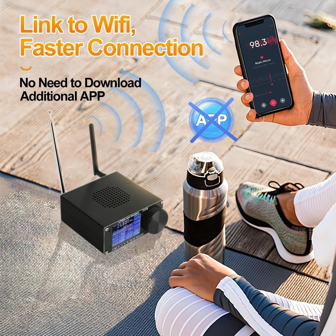 ATS-25MAX Decoder Si4732 SDR Radio Receiver,Portable 4.17 Version All Band Shortwave Radio,Adds CW RTty Decoding