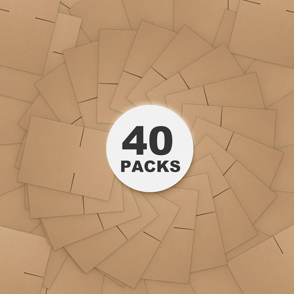 40 Packs 8x6x6 Shipping Boxes Cardboard Boxes Shipping Box for Business Packaging Thin Box