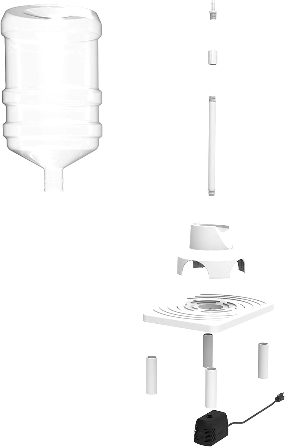 Fast Washer Rack - Perfect Carboy Cleaner or Keg Cleaner up to 14 Gallons | BOTTLES NOT INCLUDED | Easily Wash and