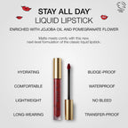 Stay All Day Liquid Lipstick, Long-Lasting Matte Lip Color