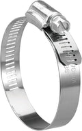 Hose Clamps, Hose Clamp Box of 10, Radiator Hose Clamp, Silver, Size SAE 28