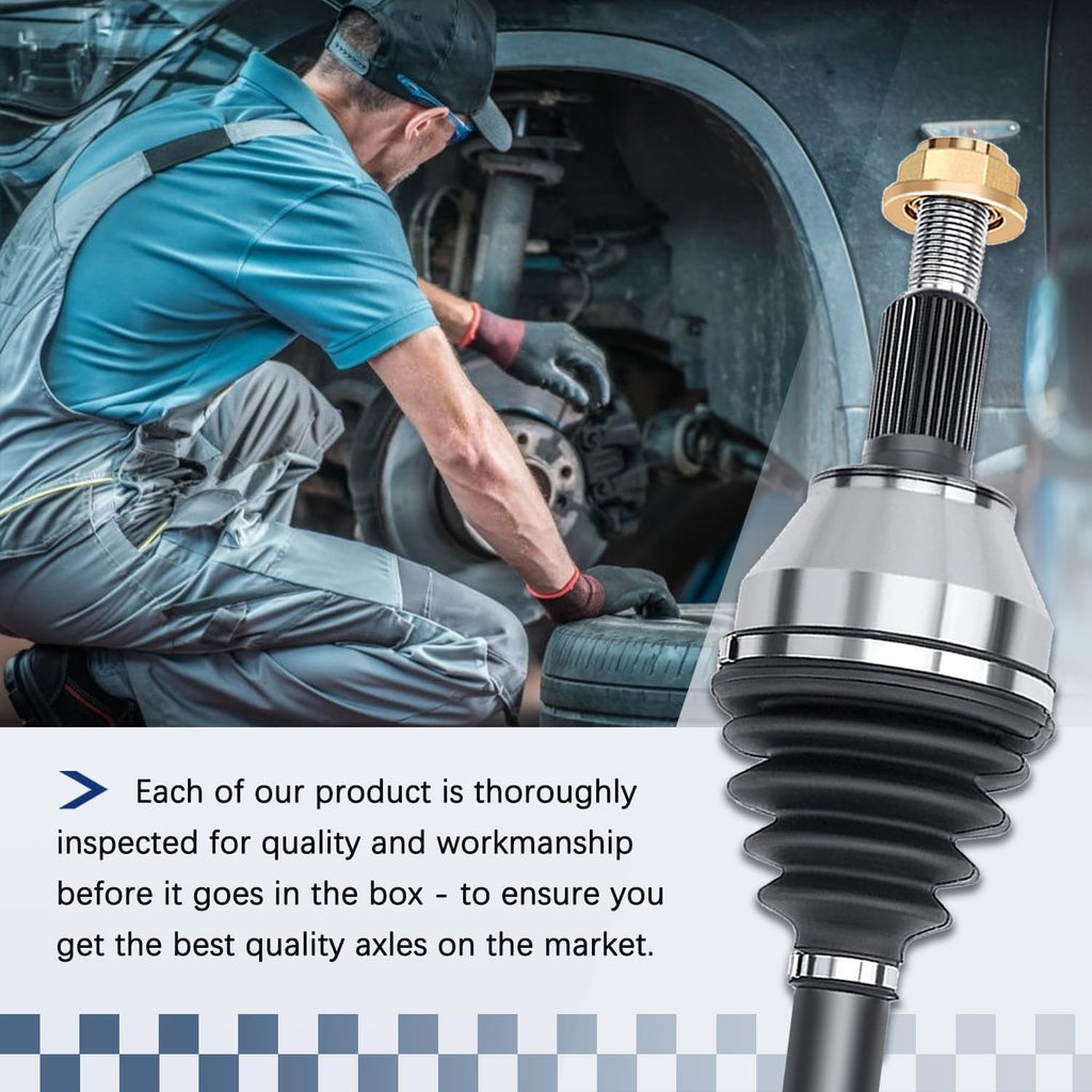 Front CV Axle Left or Right Side Compatible with 2012-2022 Ram 1500