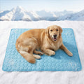 Cooling Mat for Dogs – 32" x 44" Ice Silk Dog Cooling Mat | Self-Cooling, Non-Toxic | Indoor & Outdoor, Crate, Car |