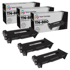 Products Compatible Toner Replacement for Brother TN880 (Black, 3-Pk)