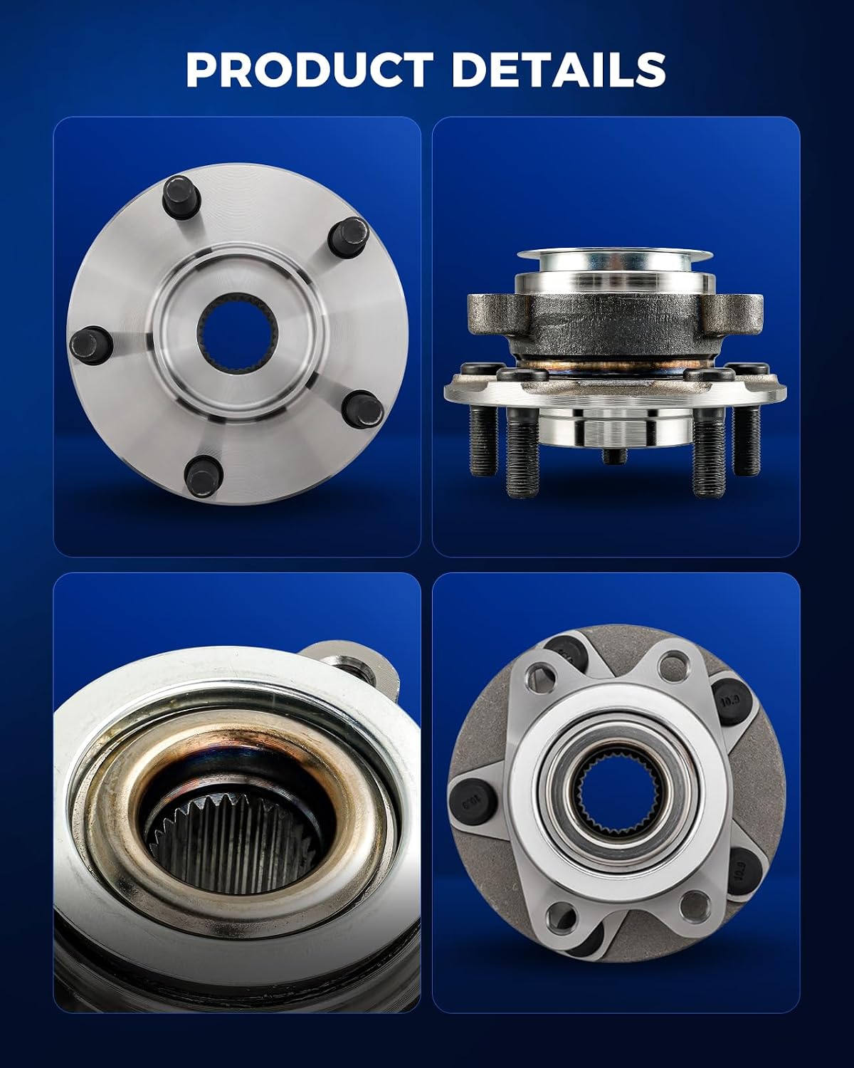 KAX 513336 Front Wheel Bearing hub Assembly fit for Nissan Juke 2011-2017