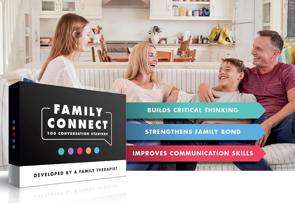 100 Conversation Cards for Kids - Engaging Questions & Conversation Starters - Family Card Games to Strengthen