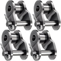 4 PCS #60 Roller Chain Offset Half Link