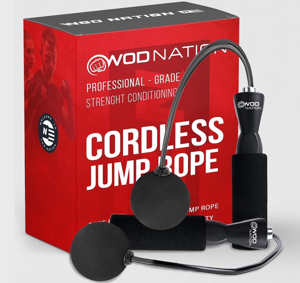 Ropeless Jump Rope for Men & Women - Cordless Jump Ropes for Fitness