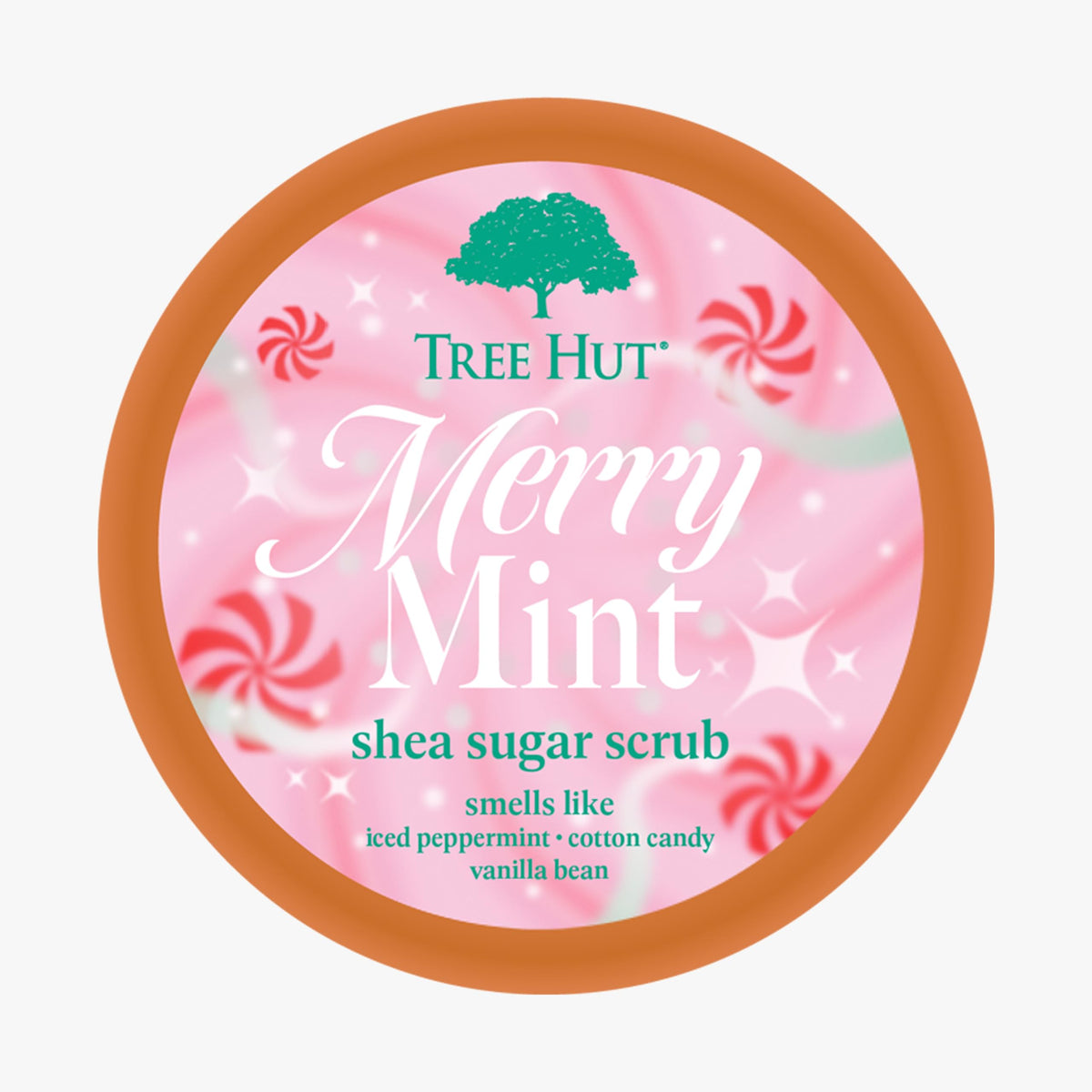 Merry Mint Body Scrub, Exfoliating Sugar Scrub, Vegan, 18 Oz