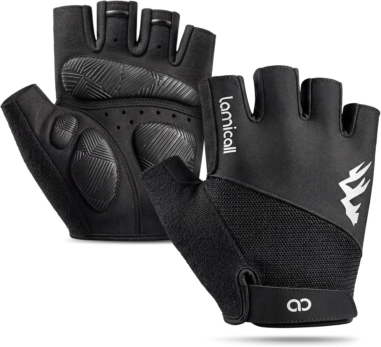 Bike Gloves for Men Women - [Anti-Slip Shock-Absorbing Pad] Workout Gloves, Breathable Materials, Cycling Gloves for