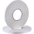 2 Rolls Double Sided Foam Tape for Mounting,1/2 Inch by 50 Feet,White