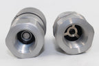 2 Sets LSQ-FF-04 1/2'' NPT ISO16028 Flat Face Hydraulic Quick Connect Coupling BobCat Skid Steer Loader Quick Disconnect Coupler with Dust Caps ISO12.5