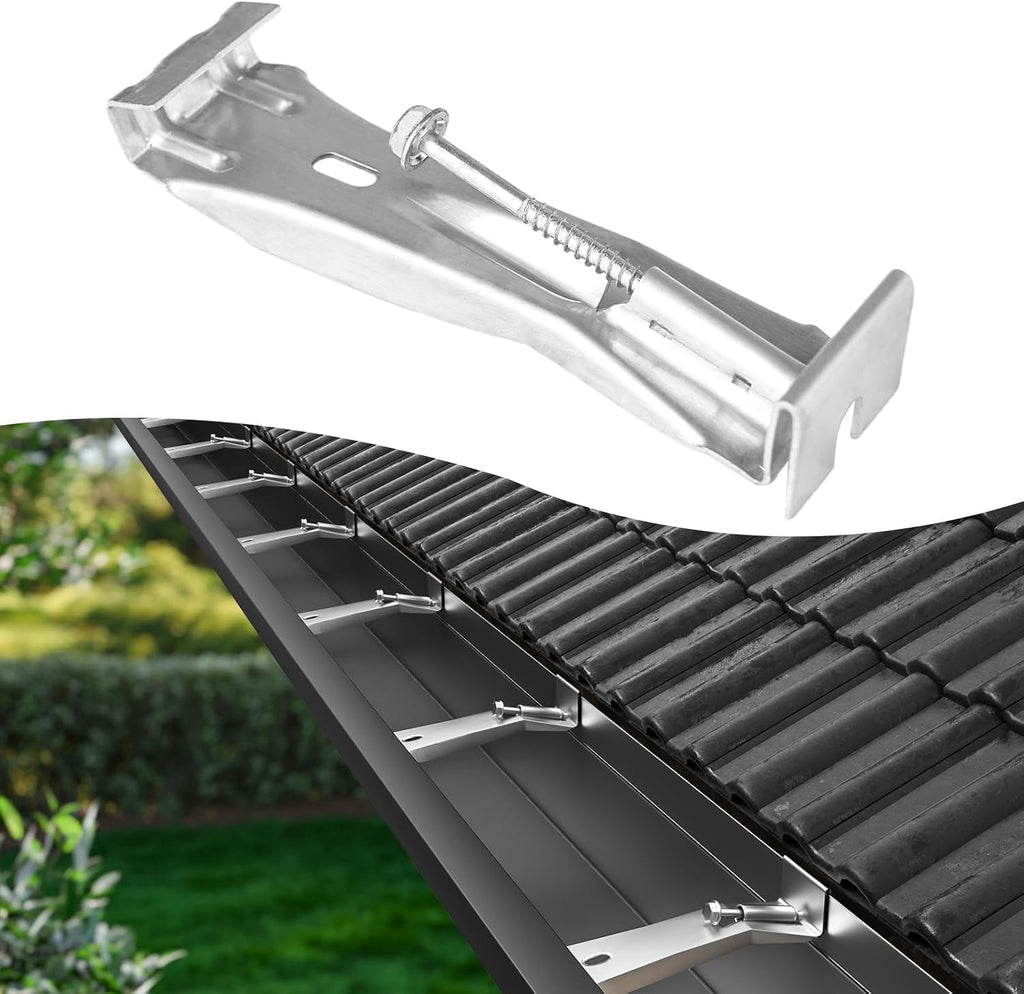 25Pack 5in Gutter Hangers with Pre-Inserted Screw BR05