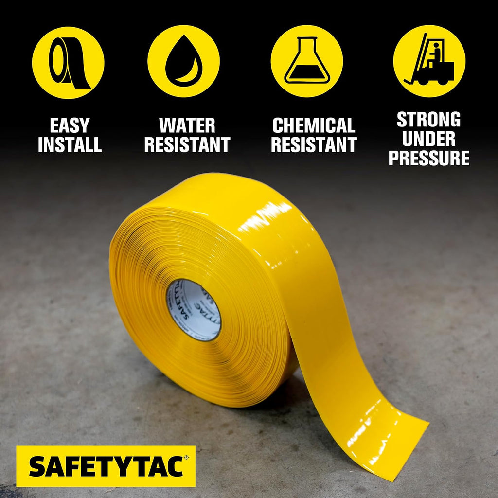Industrial Floor Marking Tape (Blue, 2in x 100ft)