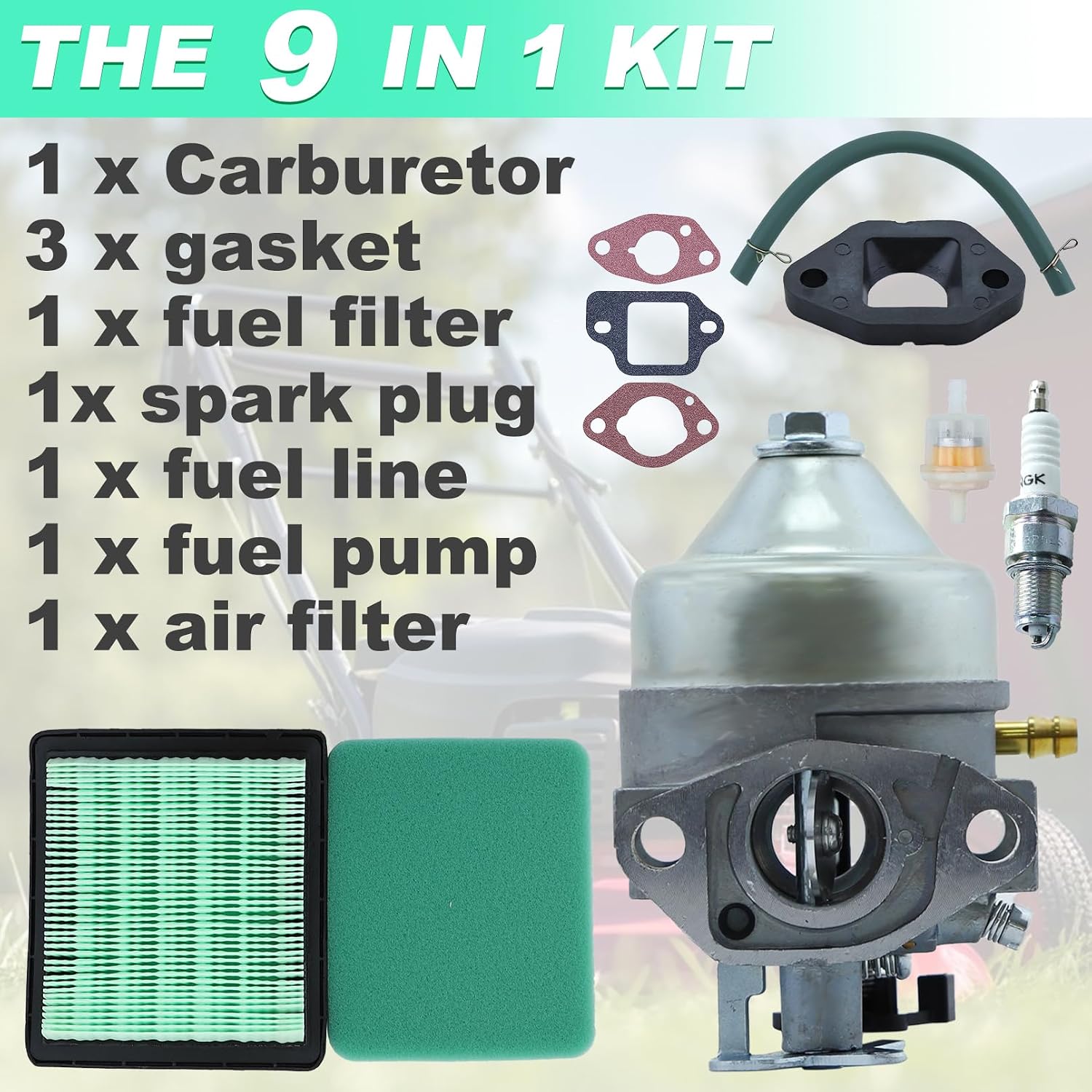 16100-Z0Y-813 Carburetor for Honda GCV190 GCV190A GCV190LA HRB217 HRX217 HRX217K1 HRX217K2 Lawn Mower, Carburetor +