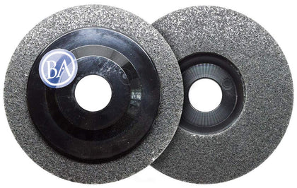 4-1/2" Diameter Surface Preparation Non Woven Discs with 7/8" Arbor for Die Grinder Surface Grinding Polishing Burr